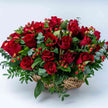 Red Romance Flower Baskets
