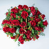 Red Romance Flower Baskets