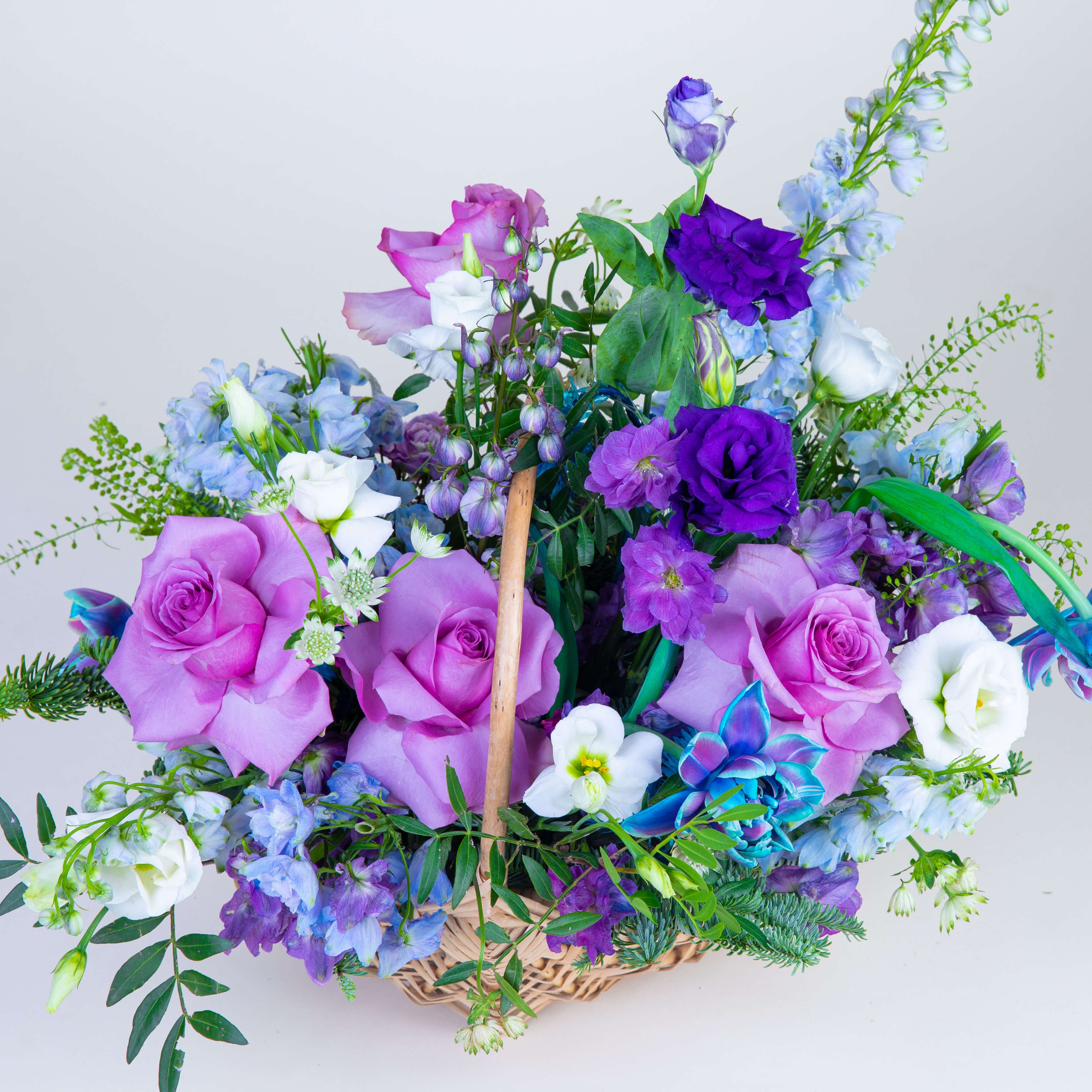 Purple breez Flower Baskets
