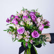 Purple Rose Flower Bouquets